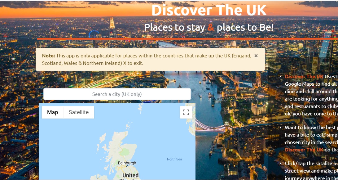 Discover the UK